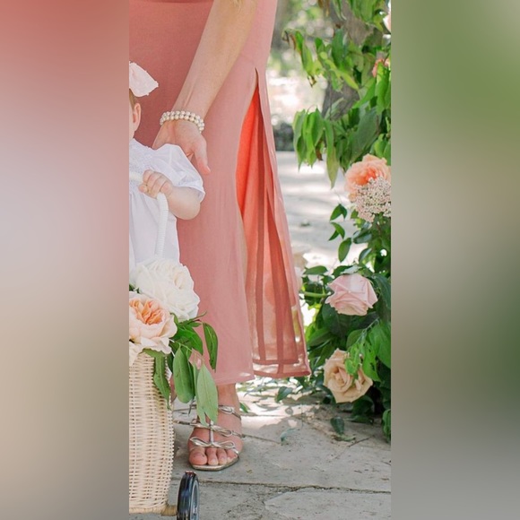 REFORMATION Ingrid Dress in Praline - Picture 6 of 6